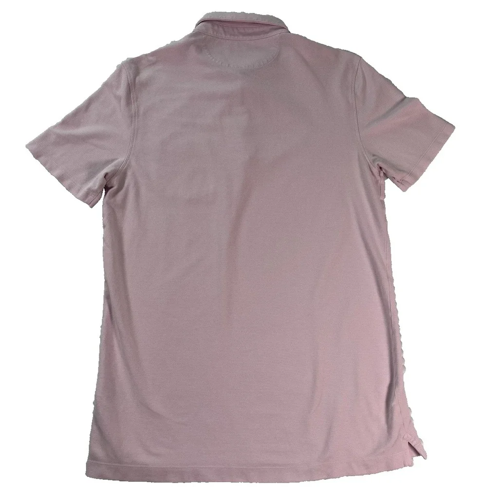 Banana Republic Mens Performance Knit Collar Polo Short Sleeve Shirt Sz Medium M